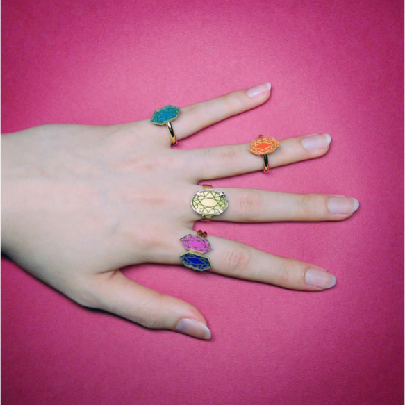 FAKEJEWELRY RING(gold) 3枚目の画像