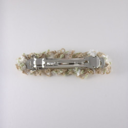 【SALE\600】mama BARRETTE(S) white 2枚目の画像