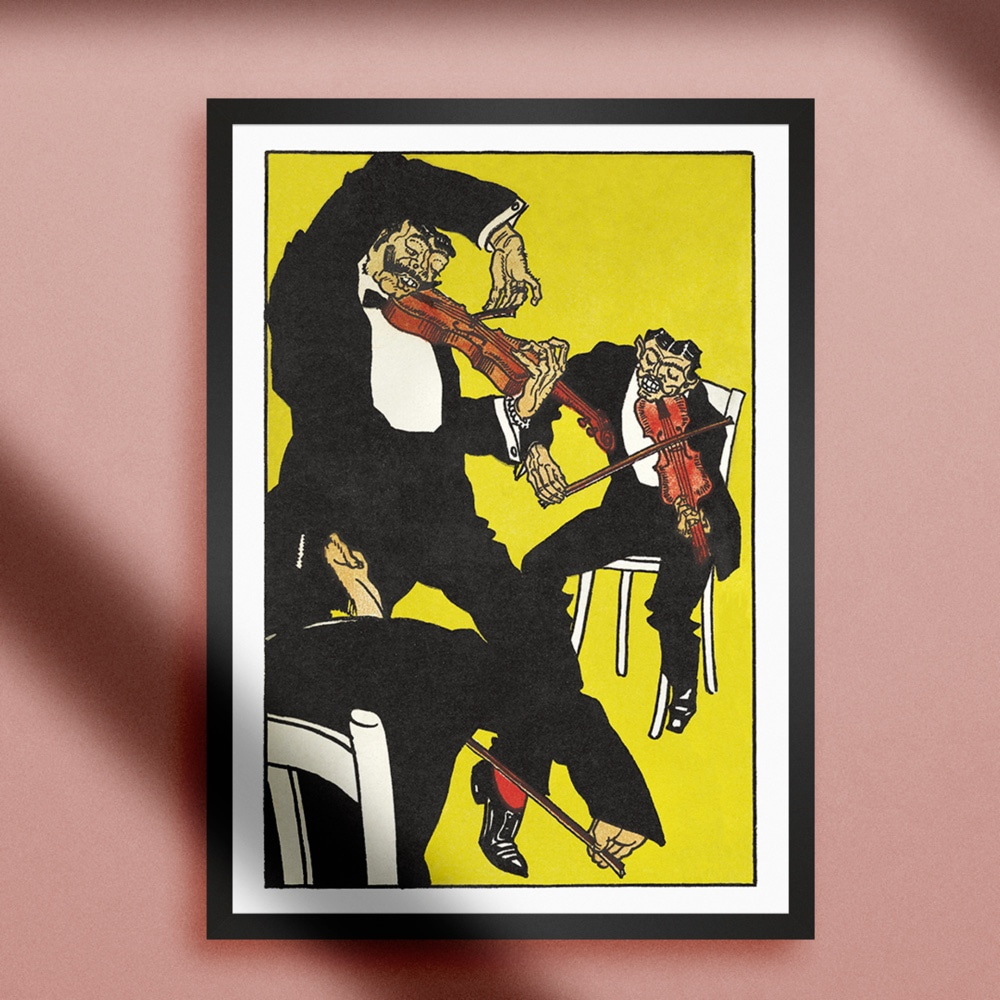 『バイオリン・トリオ』インテリアポスター｜20世紀初期｜西洋画 ...