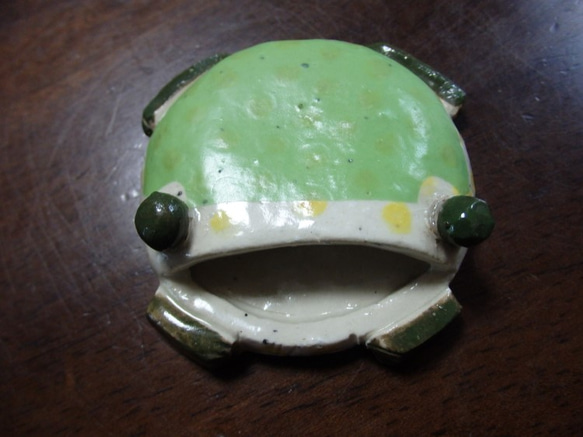 蛙の飾り物 4枚目の画像
