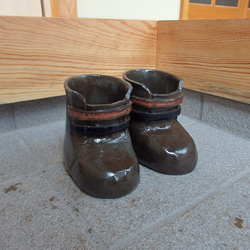 長靴型植木鉢 2枚目の画像