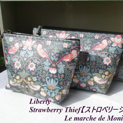 再入荷♪ＬＩＢＲＴＹ Strawberry Thief【ストロベリーシーフ】ピンク(S) 2枚目の画像