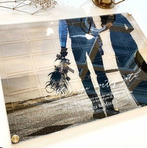 お写真で作る結婚証明書 パズル ゲスト参加型 16,416円