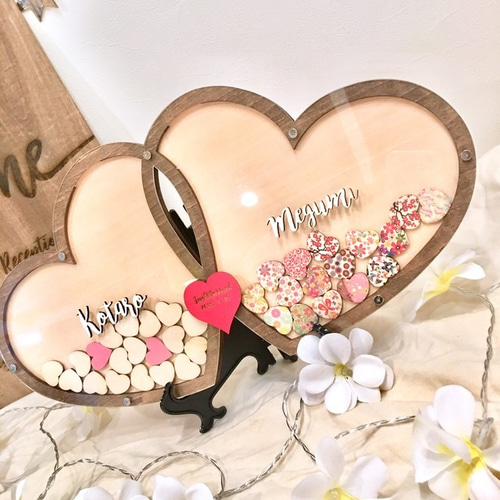 ハートドロップス ・ハワイアンリゾートSTYLE ｜結婚証明書 人前式