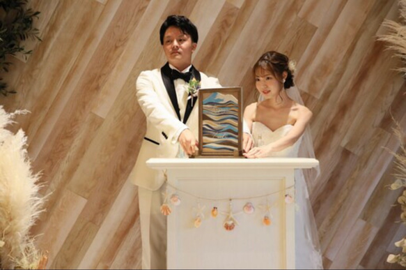 7日以内発送❗️サンドセレモニー　セット 結婚証明書 ウェディング　ウェルカムスペース 年月日 変更不可