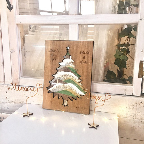 サンドセレモニー ウェディングツリー クリスマスツリー サンドセレモニー ウェディングツリー クリスマスツリー
