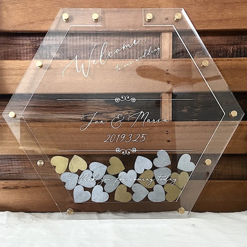 マロまろ様確認用♡ウエディングバージョン・イニシャルオブジェ