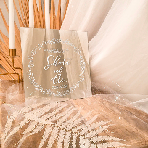 ウエルカムボード　UK-CR2 おうちのウェルカムボード | Hugkumone