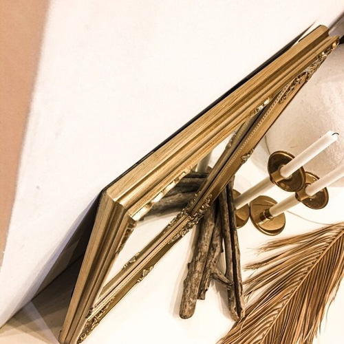 ミラーウェルカムボード ゴールドフレーム Wべ20 ウェルカムボード