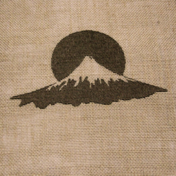 ● 刺繡富士山日式門簾(麻植) __作作 zuo zuo手製家飾類 第4張的照片