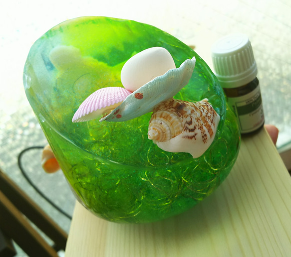 【オルゴナイト】～選べる香りアロマストーンset～地上を夢見る人魚 3枚目の画像