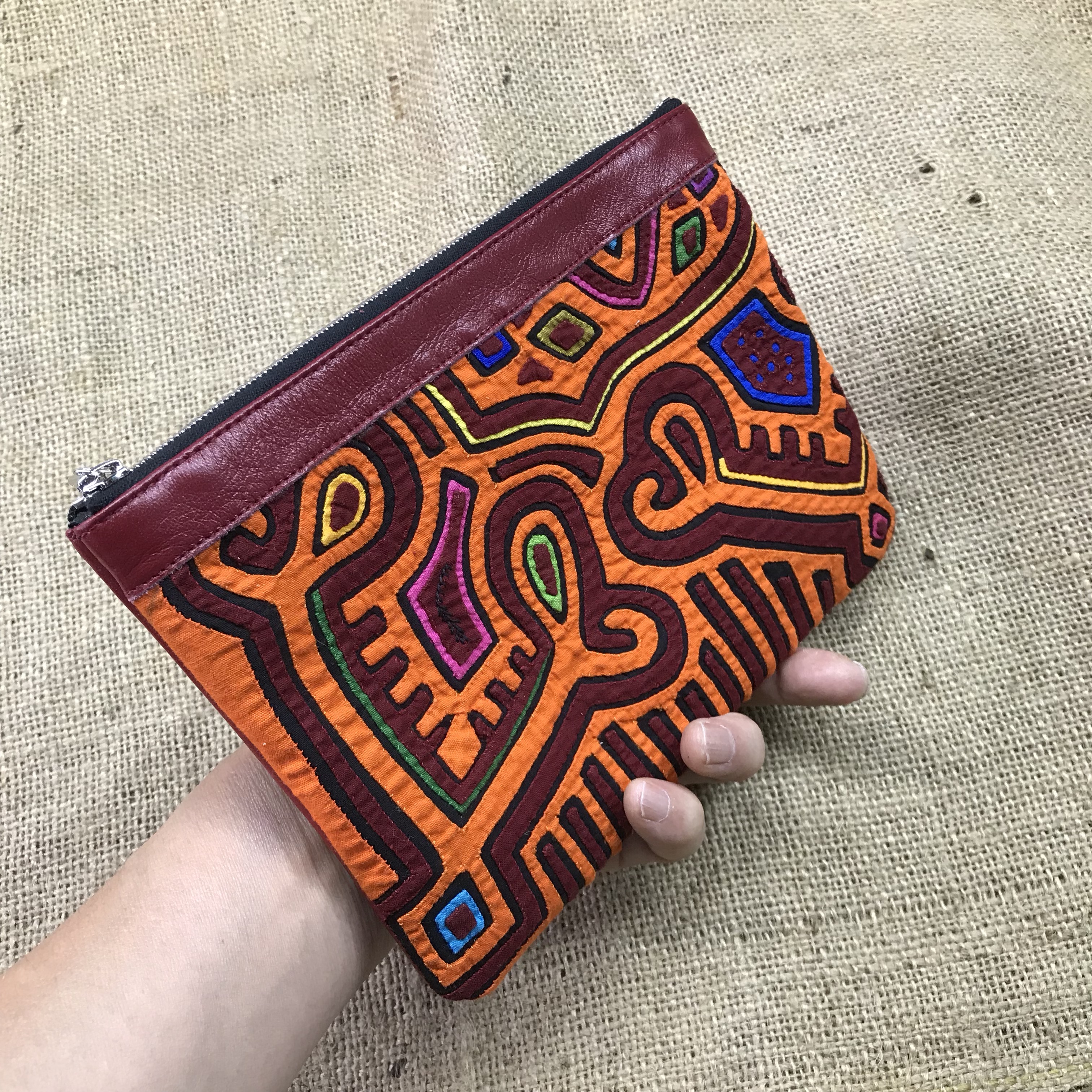 SALE　モラのポーチ花*花