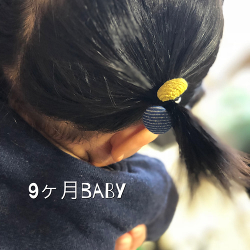 ベビー＊キッズ用 くるみボタンヘアゴム 雑貨・その他 Sheep 通販