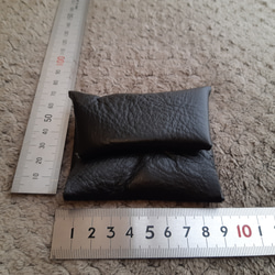 革製　手のひらサイズコインケース(黒) 1枚目の画像