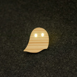 おばけパズルのLEDバッジ SUGI（熊本小国杉） 3枚目の画像