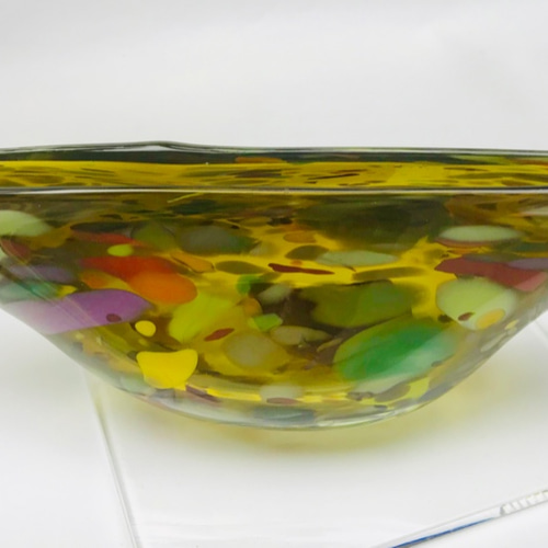 倉敷ガラス花入れ 倉敷ガラス花入れ