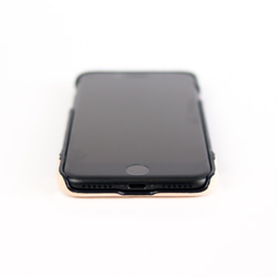 alto iPhone 7  4.7吋 真皮手機殼背蓋，Metro - 海軍藍/本色 保護套 Leather Case 第10張的照片