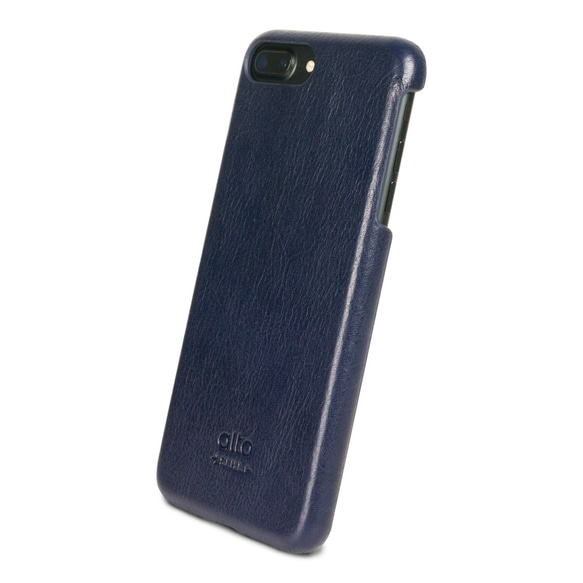 alto iPhone 7 Plus 5.5吋 真皮手機殼背蓋 Original - 海軍藍 皮革 保護套 第8張的照片