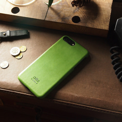 alto iPhone 7 Plus 5.5吋 真皮手機殼背蓋 Original - 草地綠 皮革 保護套 第7張的照片