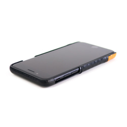 alto iPhone 7  4.7吋 真皮手機殼背蓋，Metro - 黑色/焦糖棕 保護套 Leather Case 第9張的照片