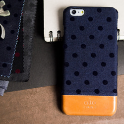 alto Denim for iPhone 6s Plus/6 Plus ネイビーバブル 4枚目の画像