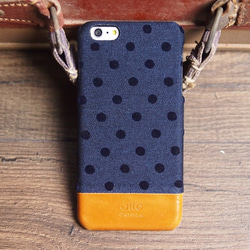 alto Denim for iPhone 6s Plus/6 Plus ネイビーバブル 5枚目の画像