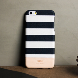 alto Denim for iPhone 6s Plus/6 Plus ホワイトストライプ 2枚目の画像