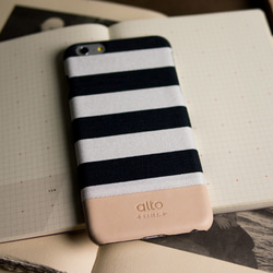 alto Denim for iPhone 6s Plus/6 Plus ホワイトストライプ 5枚目の画像