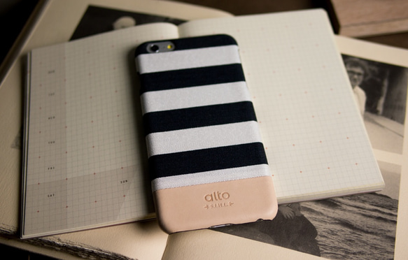 alto Denim for iPhone 6s Plus/6 Plus ホワイトストライプ 5枚目の画像