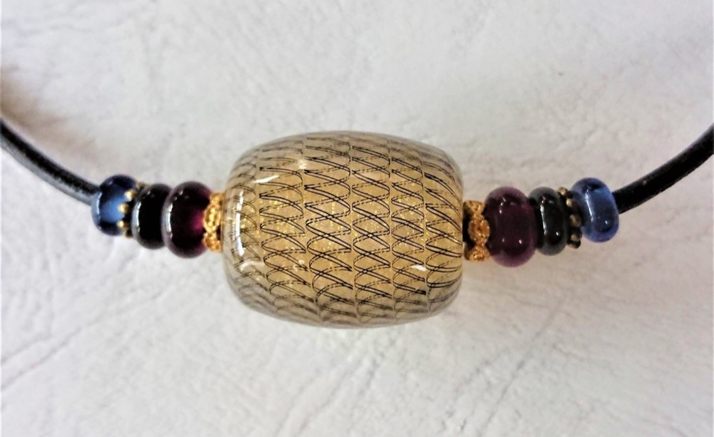 BNE-005 とんぼ玉ネックレス