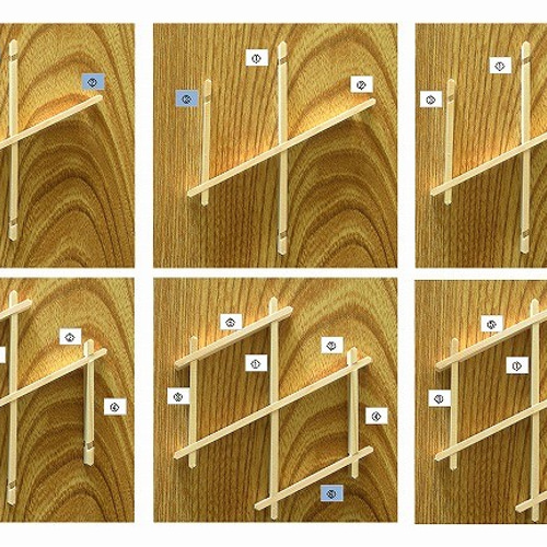 組子細工 組立キット 麻の葉柄（大） 建具の秘密 職人体験 頭の