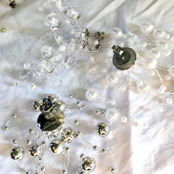 j36.mosha pearl earrings(white) 6枚目の画像