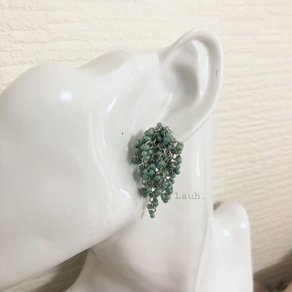 j192.mini chandelier earrings 6枚目の画像