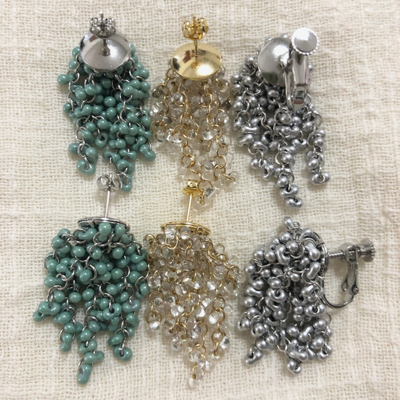 j192.mini chandelier earrings 7枚目の画像