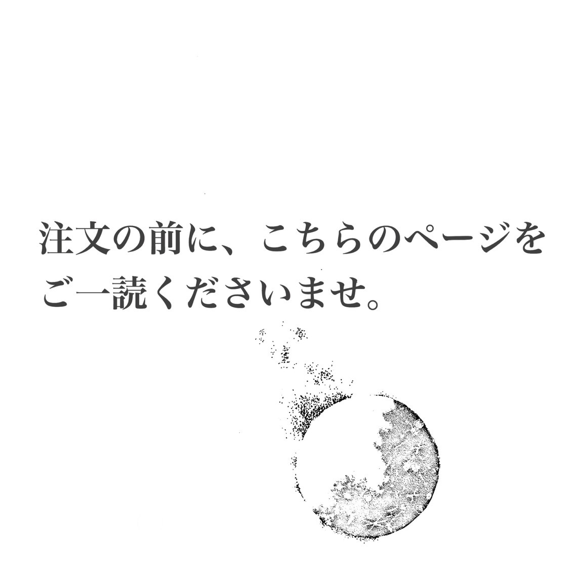 ※御注文前に必ずご一読下さい※