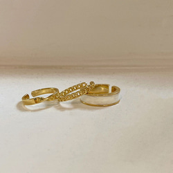3点セット サイズ調節 自由に調整 フリーサイズ 復古指輪 可愛い女の子 リング 指輪シルバー リング プレゼント 4枚目の画像