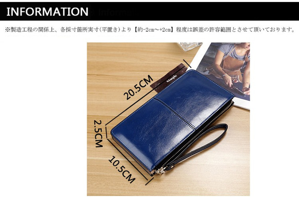 新しい女性の長財布の女性のファスナーのお金は韓国版の大容量の手でカバンを持ちます レディースファッション 2枚目の画像