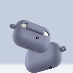 airpods 3 pro ケース シリコン ケース イヤホーンケース 収納 保護 防塵 耐衝撃 落下防止 7枚目の画像