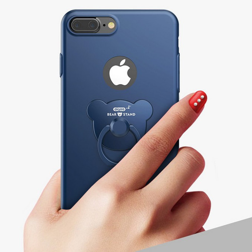 ☆送料無料☆ iphone67高級バンカーリング付き フィンガーリングで落下