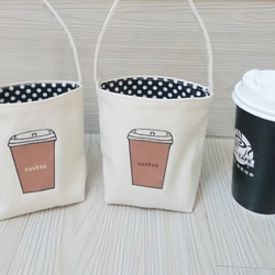 環境にやさしい飲料袋2袋入りコーヒー袋 3枚目の画像