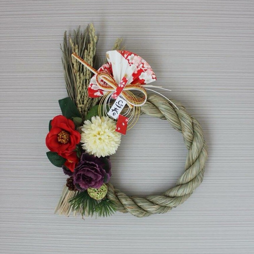 24.しめ縄リース