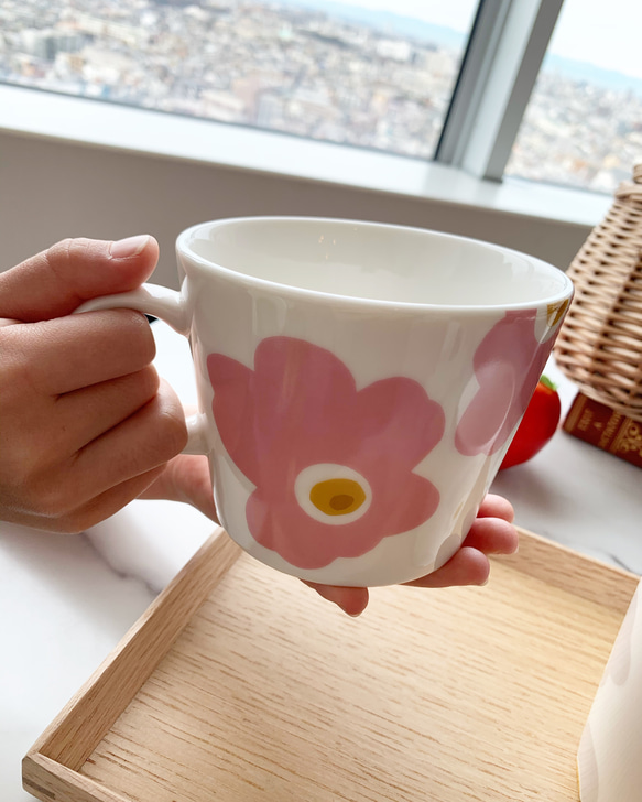 北欧♡再販×5 ペア たっぷりサイズで飲みやすいスープカップ 6枚目の画像