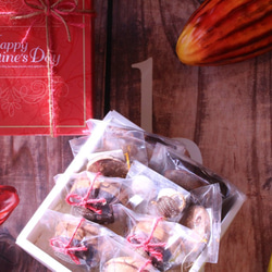 ★数量限定販売★バレンタインBOX★チョコ系焼菓子のセットBOXです♪ 1枚目の画像