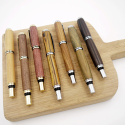 經典系列 木製手工鋼珠筆 (含雷射刻字 木筆 木頭筆 手工筆 筆盒 皮革筆套) 第2張的照片