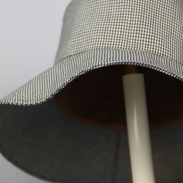 【Houndstooth】Wool hat/Packaging 4枚目の画像