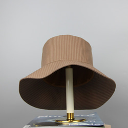 【Pinstripe line】Wool Sun hat/Packaging 2枚目の画像