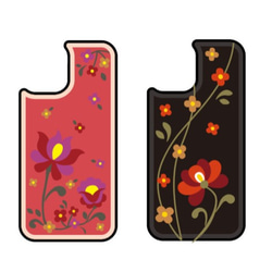 【瑪捷玫瑰花園】英式玫瑰粉/刺繡手機殼/客製化 iPhone14 第10張的照片