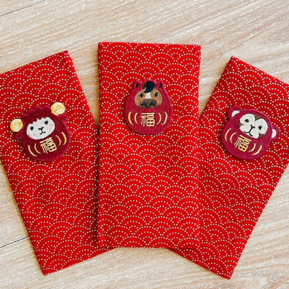 【客製化禮物】【新年紅包】燙金印花 刺繡 紅包袋 第4張的照片