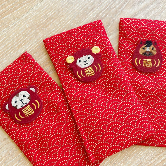 【客製化禮物】【新年紅包】燙金印花 刺繡 紅包袋 第6張的照片