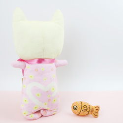 【Anemone Cat Baby Doll】Original Printing & Pattern 5枚目の画像